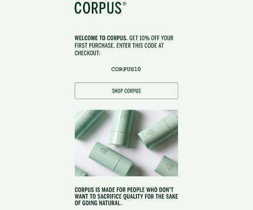 corpus-welcome-email-screenshot