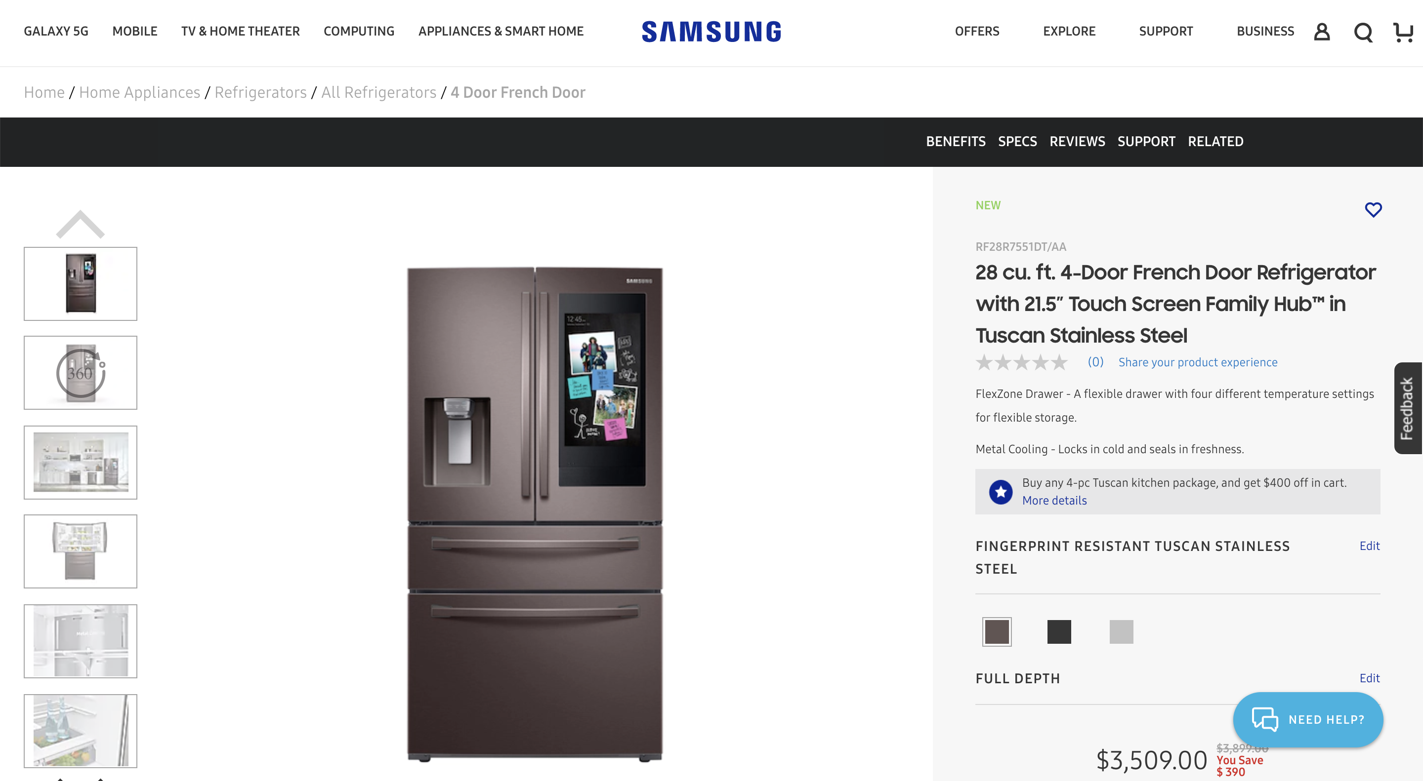 samsung-french-door-refrigerator-product-detail-page