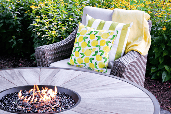 outdoor-chair-pillows-blanket-fire-pit