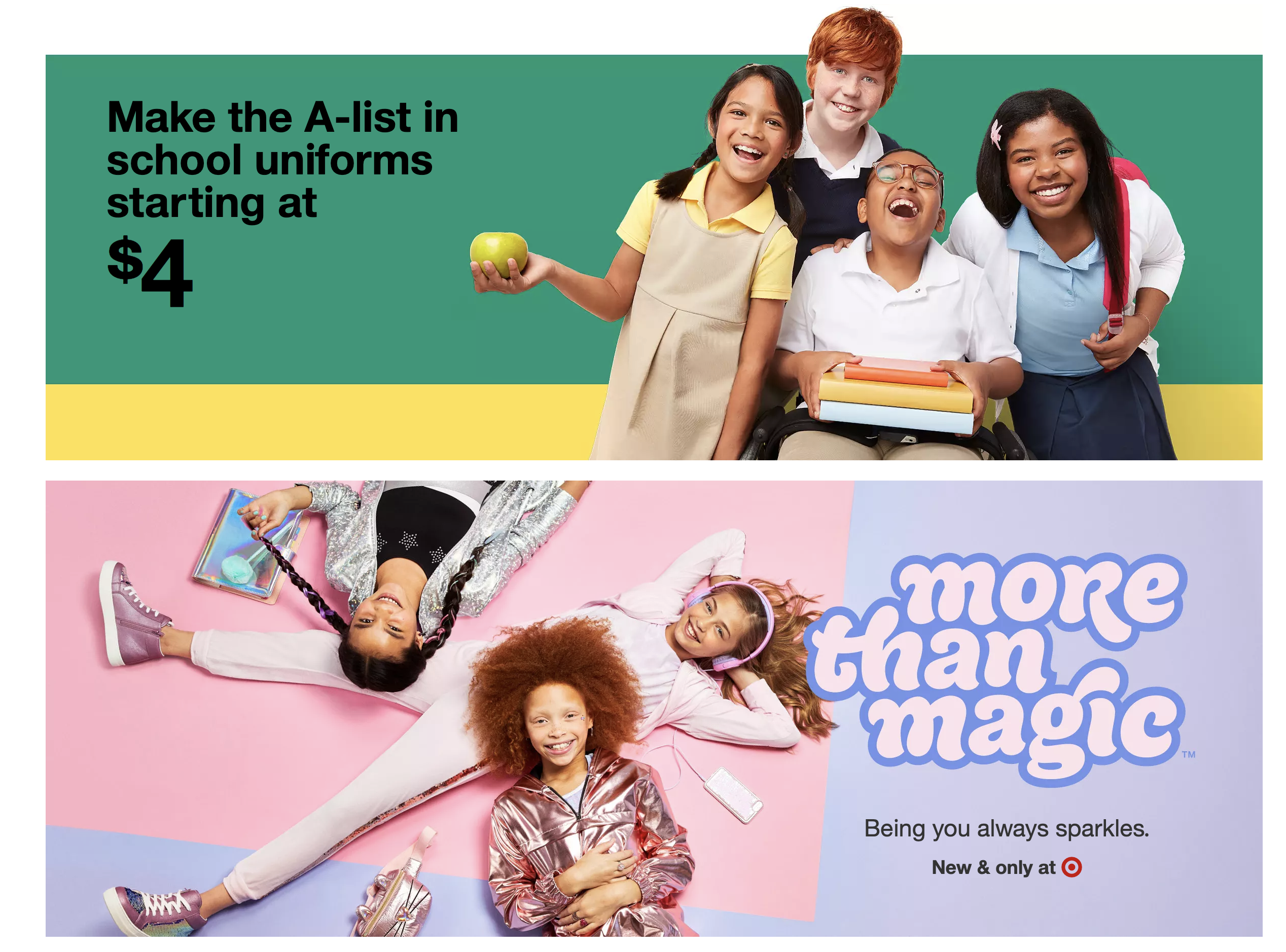 target-back-to-school-ads-uniforms-sparkles